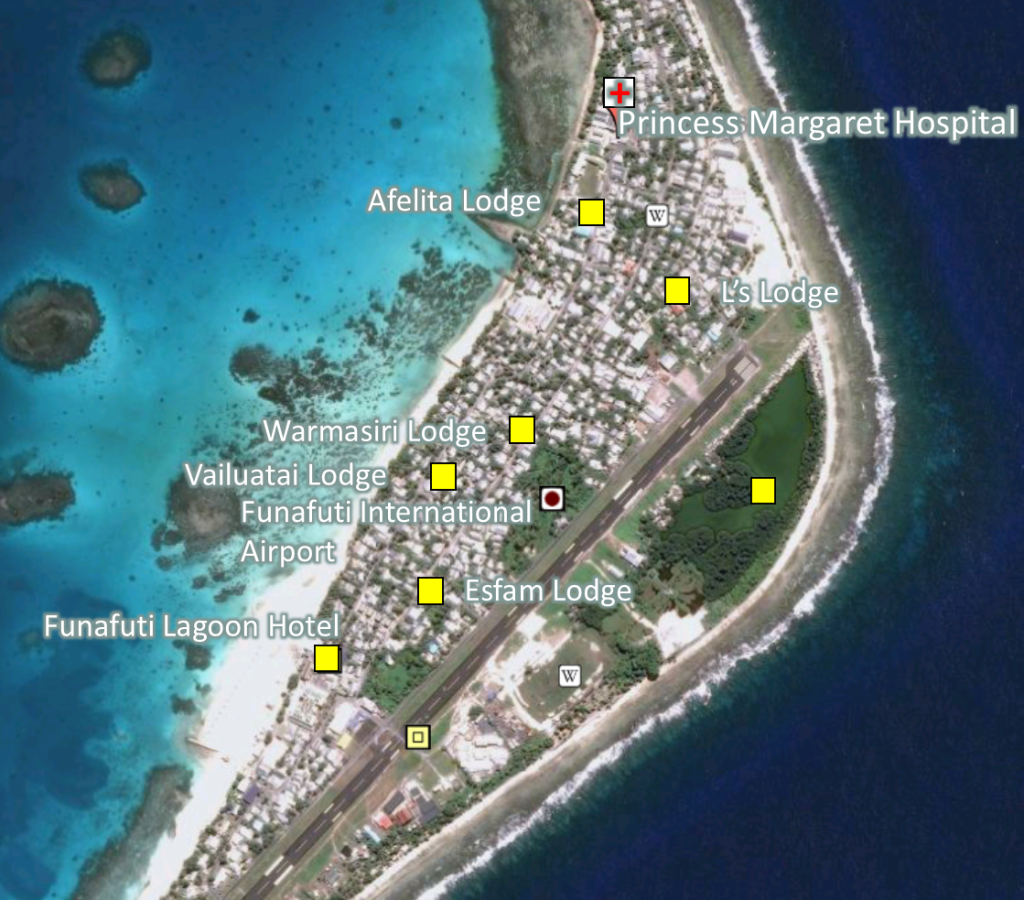 Tuvalu Island Map